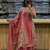 AKSHAR DESIGNER PEACH MONSOON COTTON KURTI