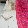 AKSHAR DESIGNER PINK BANDHEJ KURTI WHOLESALE