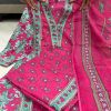 AKSHAR DESIGNER PINK MONSOON COTTON KURTI