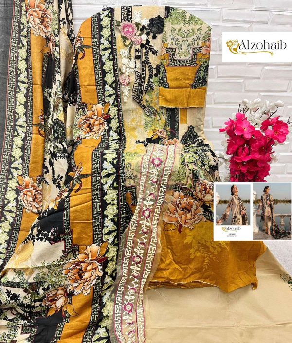 ALZOHAIB AZ 1092 COTTON SALWAR SUITS IN INDIA