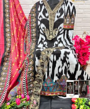 ALZOHAIB AZ 1102 COTTON SALWAR KAMEEZ