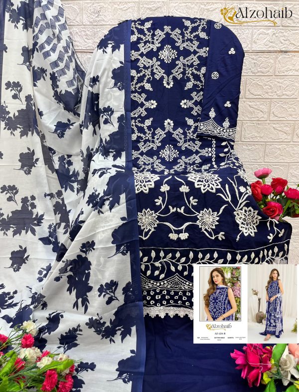 ALZOHAIB AZ 1231 B RUBA VOL 1 SALWAR KAMEEZ