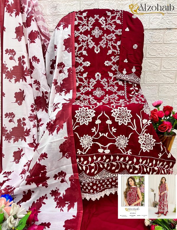 ALZOHAIB AZ 1231 C RUBA VOL 1 SALWAR KAMEEZ