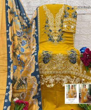 ALZOHAIB AZ 1234 B ZAHRA VOL 1 COTTON SUITS
