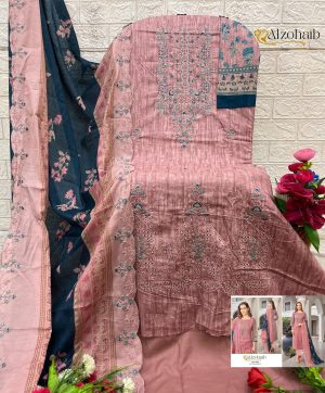 ALZOHAIB AZ 1265 A MAHIMA COTTON PAKISTANI SUITS