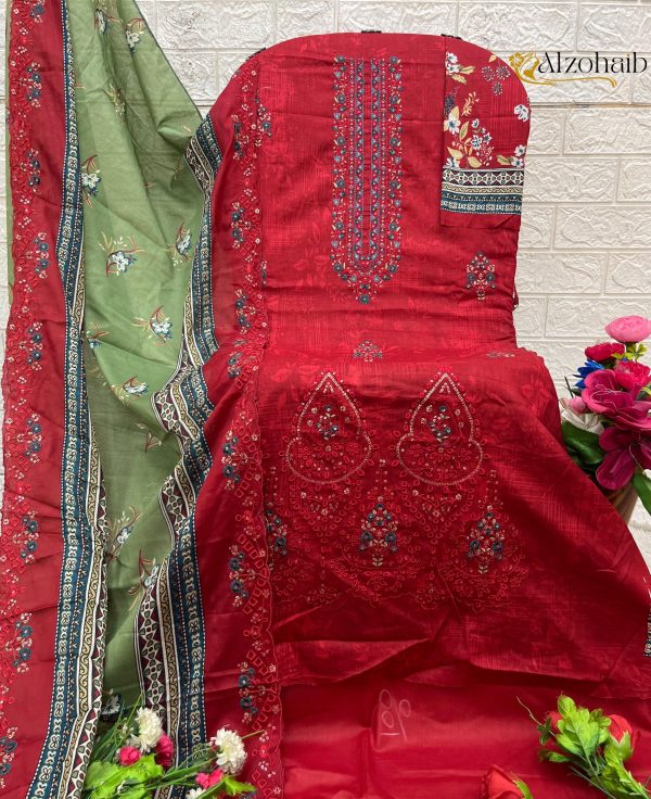 ALZOHAIB AZ 1267 A MAHIMA COTTON PAKISTANI SUITS