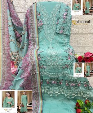 ALZOHAIB AZ 1273 ZAHRA VOL 3 COTTON SALWAR SUITS
