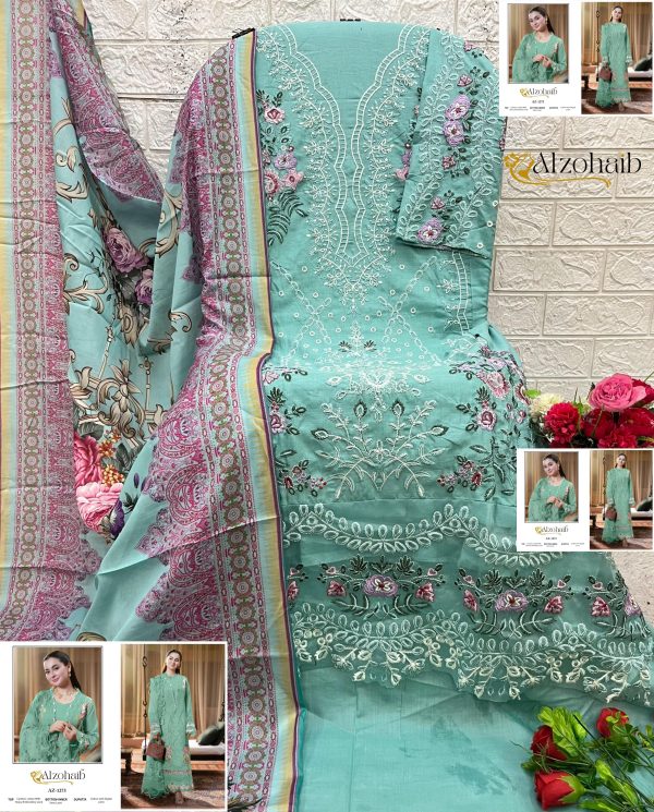 ALZOHAIB AZ 1273 ZAHRA VOL 3 COTTON SALWAR SUITS