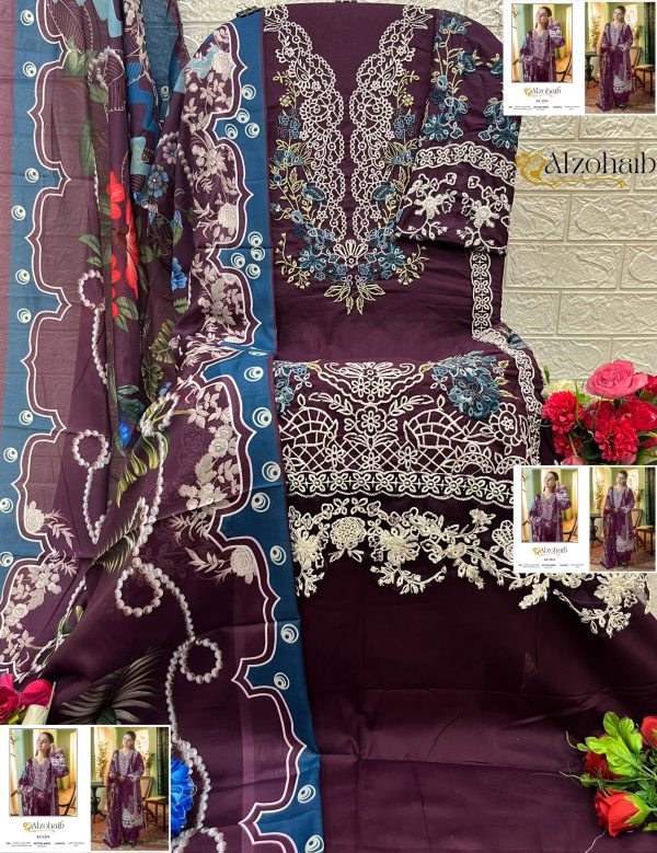ALZOHAIB AZ 1274 ZAHRA VOL 3 COTTON SALWAR SUITS