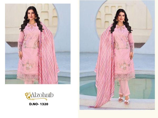 ALZOHAIB AZ 1320 YASMIN COTTON SALWAR KAMEEZ