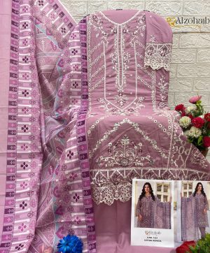 ALZOHAIB AZ 1321 YASMIN COTTON SALWAR KAMEEZ