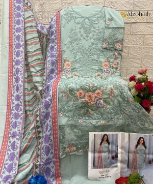 ALZOHAIB AZ 1322 YASMIN COTTON SALWAR KAMEEZ