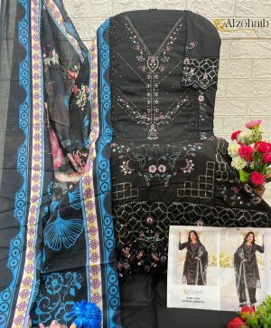 ALZOHAIB AZ 1324 YASMIN COTTON SALWAR KAMEEZ