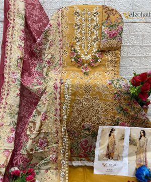 ALZOHAIB AZ 1331 A COTTON SALWAR KAMEEZ ONLINE