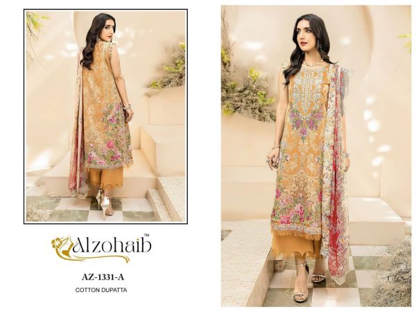 ALZOHAIB AZ 1331 A COTTON SALWAR KAMEEZ ONLINE