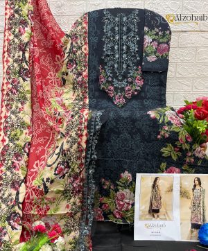 ALZOHAIB AZ 1331 B COTTON SALWAR KAMEEZ ONLINE