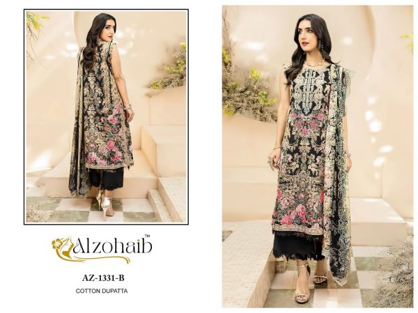 ALZOHAIB AZ 1331 B COTTON SALWAR KAMEEZ ONLINE