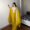 BE 338 A B C THREE PIECE INDO WESTERN READY TO WEAR