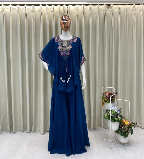 BE 349 C TRENDY THREE PIECE INDO WESTERN COLLETION