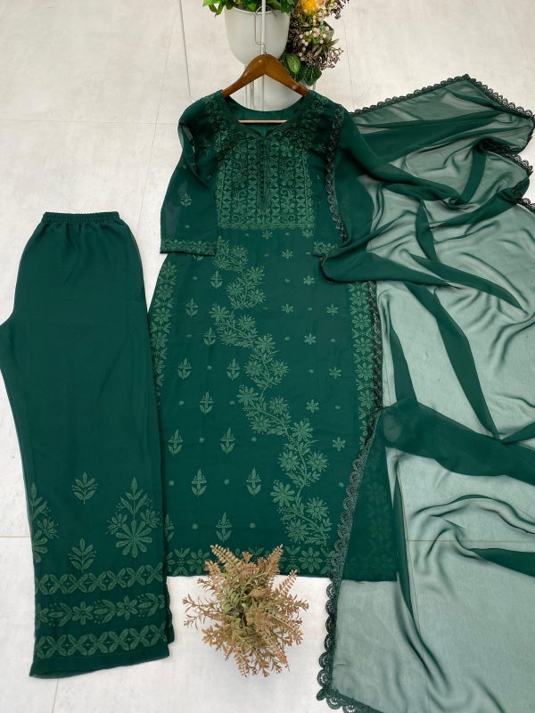 BE 354 C EXCLUSIVE GEORGETTE WITH EMBROIDERED SUITS