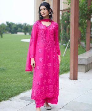 BE 370 B DESIGNER WEAR EXCLUSIVE GEORGETTE SUITS