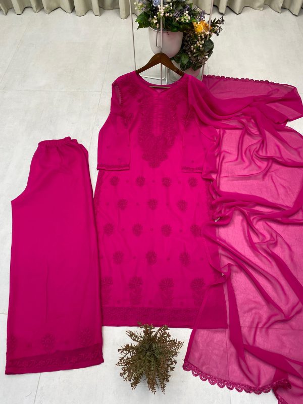BE 370 B DESIGNER WEAR EXCLUSIVE GEORGETTE SUITS