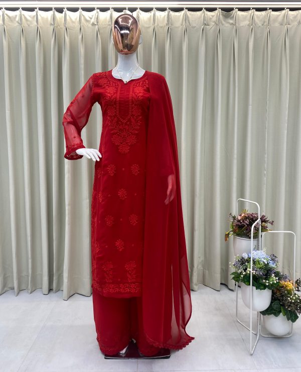 BE 370 DESIGNER WEAR EXCLUSIVE GEORGETTE SUITS