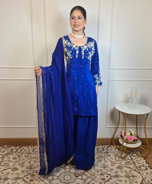 BE 374 DESIGNER AND TRENDING FARSHI SALWAR SUITS