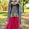 BE 380 DESIGNER AND ELEGANCE SHARARA SUITS