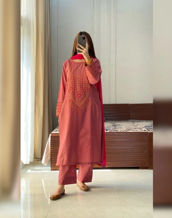 BE 381 DESIGNER WEAR EXCLUSIVE ROMAN SILK SUIT