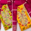 DESIGNER SUITS DS CHANDERI PRINTED SUITS IN SURAT