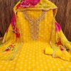 DESIGNER SUITS DS CHANDERI SUITS MATERIALS ONLINE