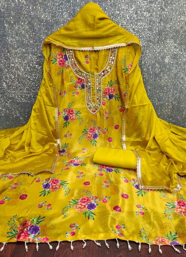 DESIGNER SUITS DS CHINON SILK SUITS MATERIALS