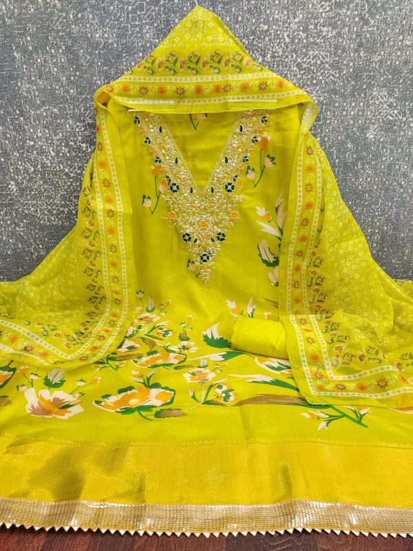DESIGNER SUITS DS DIGITAL PRINTED SUITS MATERIALS