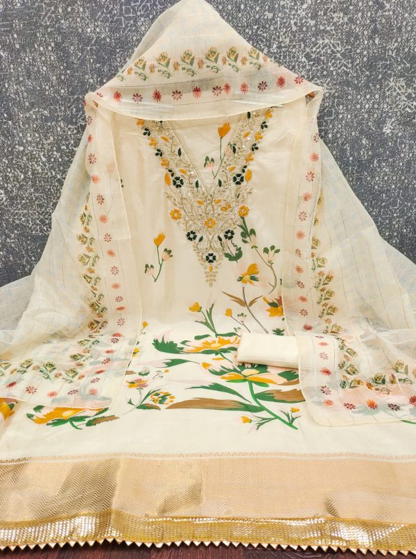 DESIGNER SUITS DS DIGITAL PRINTED SUITS MATERIALS
