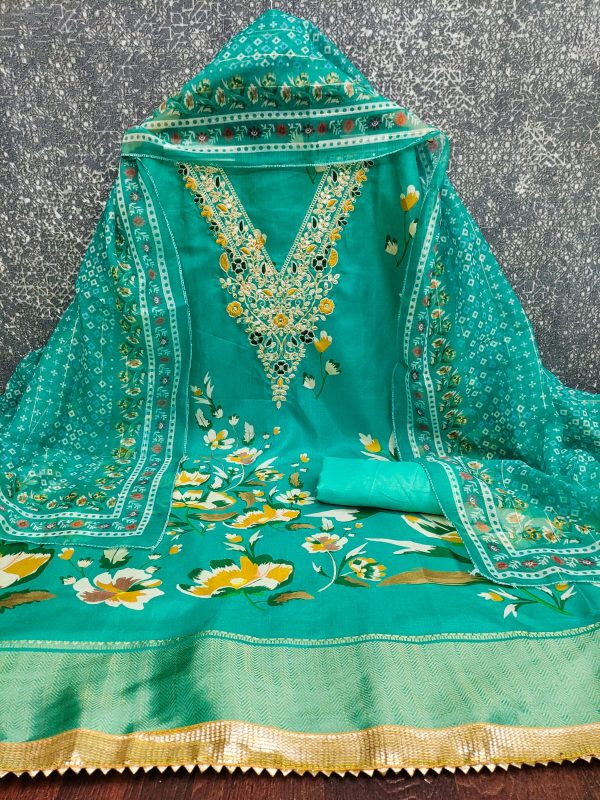 DESIGNER SUITS DS DIGITAL PRINTED SUITS MATERIALS