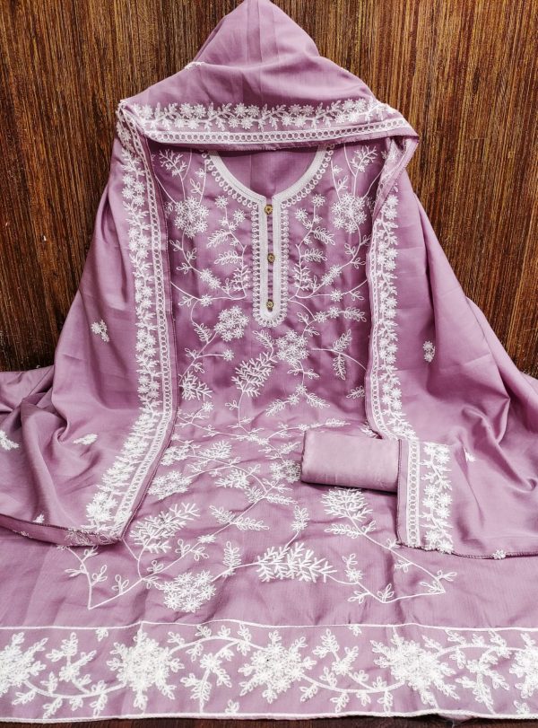 DESIGNER SUITS DS JALPARI SILK SUITS MATERIALS