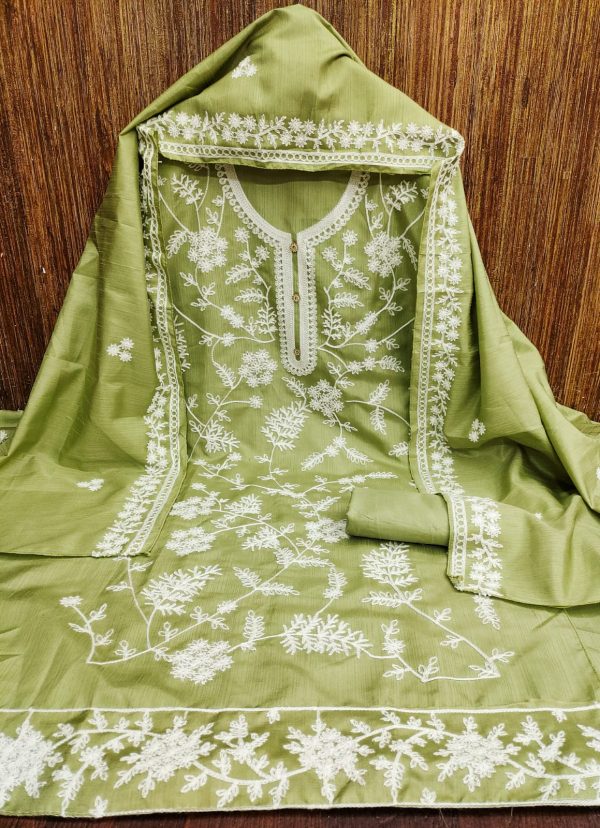 DESIGNER SUITS DS JALPARI SILK SUITS MATERIALS