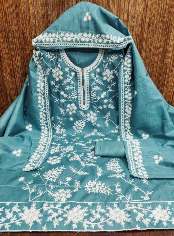 DESIGNER SUITS DS JALPARI SILK SUITS MATERIALS