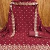 DESIGNER SUITS DS VICHITRA SILK MATERIALS IN SURAT