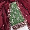 DESIGNER SUITS DS VICHITRA SILK SUITS MATERIALS