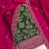 DESIGNER SUITS DS VICHITRA SILK SUITS MATERIALS