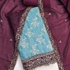 DESIGNER SUITS DS VICHITRA SILK SUITS MATERIALS