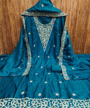DESIGNER SUITS DS VICHITRA SILK WORK SUITS