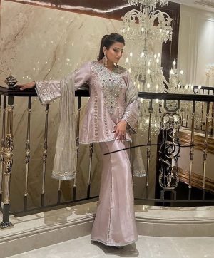 DHANI BOUTIQUE DB 003 C DESIGNER SHARARA SUITS