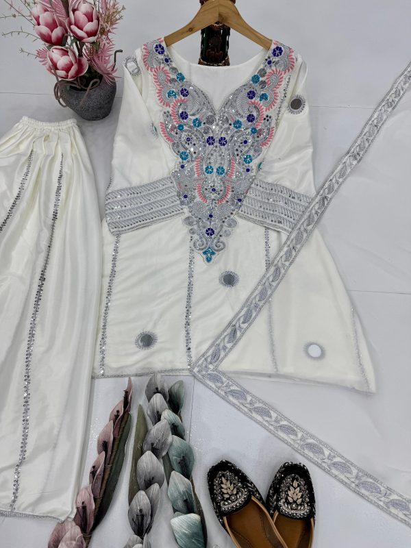 DHANI BOUTIQUE DB 003 D DESIGNER SHARARA SUITS