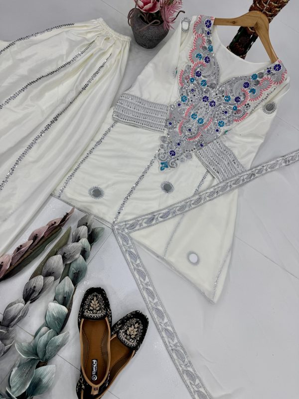 DHANI BOUTIQUE DB 003 D DESIGNER SHARARA SUITS