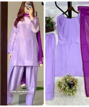 DHK 1351 TRENDING FARSHI SUITS WHOLESALE