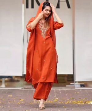 DHK 1352 A TRENDING PAKISTANI READY TO WEAR SUITS