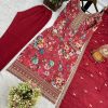 DHK 1353 D DESIGNER CHINON SILK SALWAR SUITS
